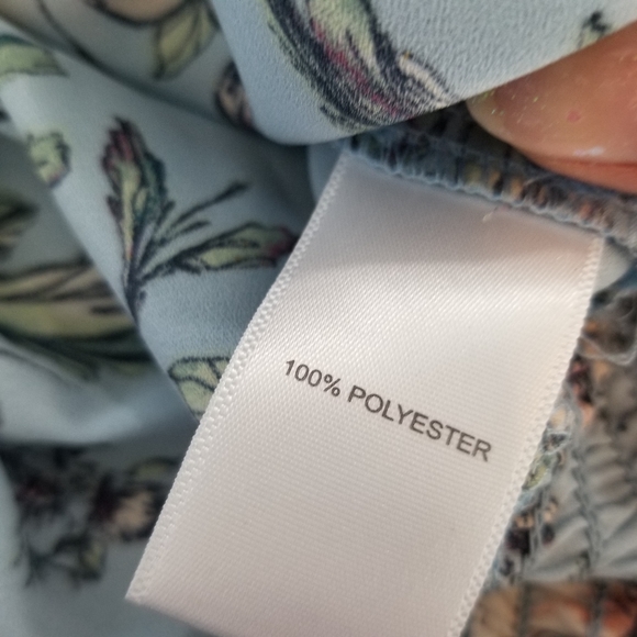 Floral blouson top~large - Picture 5 of 12